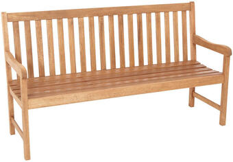 XXXLutz Gartenbank 157/89/58 cm in naturfarben Angebot