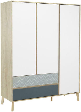 XXXLutz Kleiderschrank in weiß, eichefarben Angebot