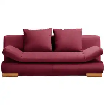 XXXLutz Schlafsofa in webstoff bordeaux Angebot
