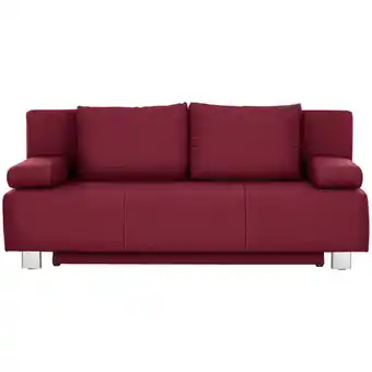 XXXLutz Schlafsofa in webstoff bordeaux Angebot