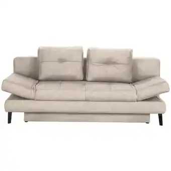 XXXLutz Schlafsofa in flachgewebe sandfarben Angebot