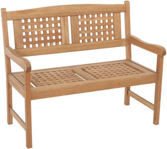 XXXLutz Gartenbank 108/90/58 cm in naturfarben Angebot
