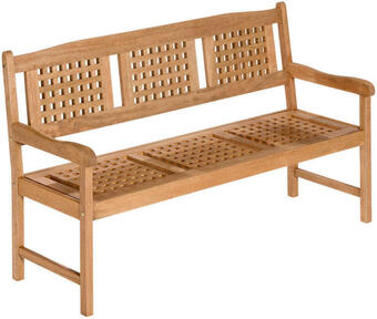 XXXLutz Gartenbank 157/90/58 cm in naturfarben Angebot