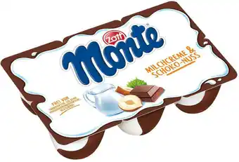 Billa Zott monte schoko Angebot