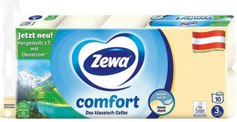 Billa Zewa comfort toilettenpapier gelb Angebot