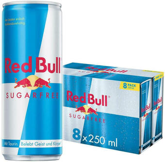 Billa Red bull energy drink 8-pack, sugarfree Angebot