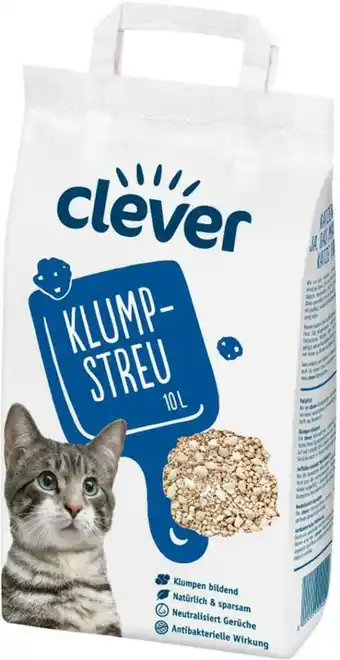 Billa Clever katzenstreu klumpend Angebot