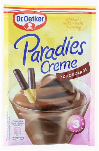 Billa Dr. oetker paradiescreme schokolade Angebot