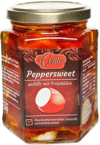 Billa Il conte peppersweet mit frischkäse Angebot