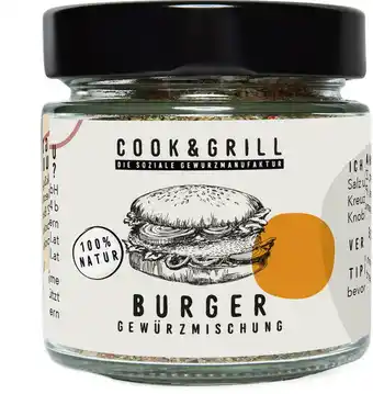 Billa Cook & grill burger gewürzmischung Angebot