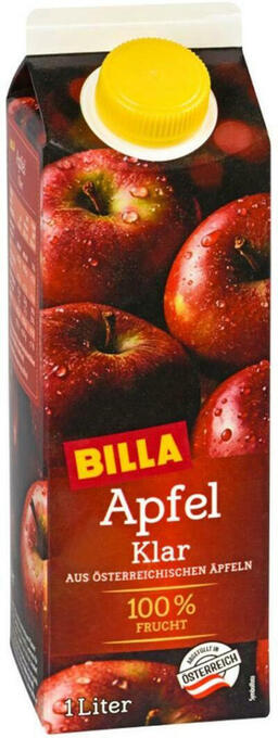 Billa Billa apfelsaft klar Angebot