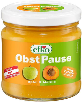 Billa Efko obstpause apfel & marille Angebot