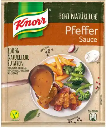 Billa Knorr echt natürlich! pfeffersauce Angebot