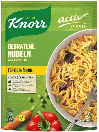 Billa Knorr veggie gebratene nudeln mit gemüse Angebot