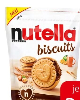 Spar Nutella biscuits Angebot