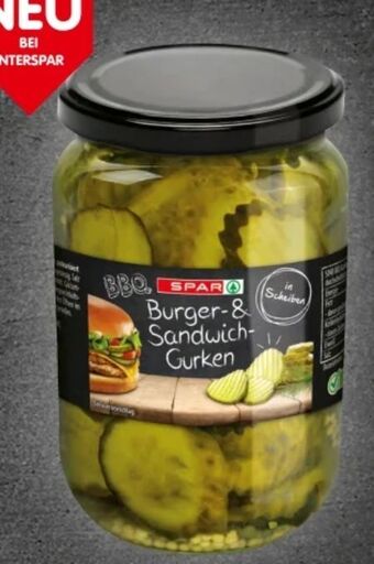 Interspar Burger-sandwichgurken bbq Angebot