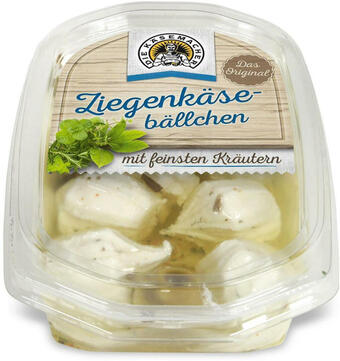 Billa Ziegenkäsebällchen mit feinen kräutern - die käsemacher Angebot