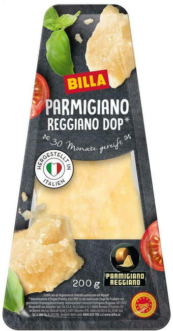 Billa Billa parmigiano reggiano dop Angebot