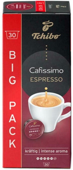 Billa Tchibo cafissimo espresso kräftig 30er Angebot
