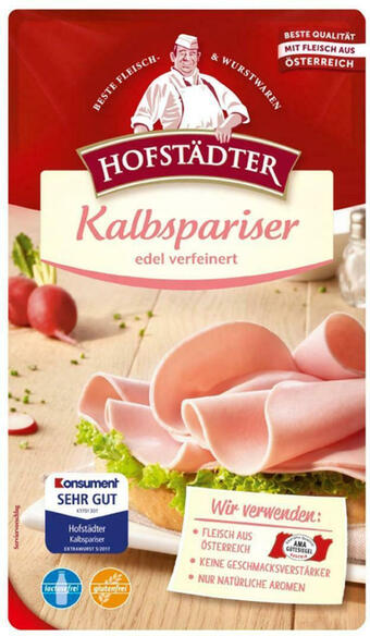 Billa Hofstädter kalbspariser Angebot