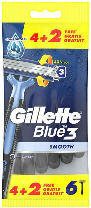 Billa Gillette blue 3 smooth einwegrasierer Angebot