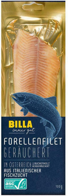 Billa Billa forellenfilet geräuchert Angebot