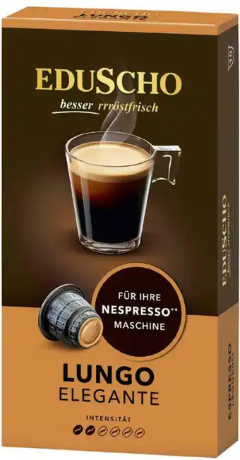 Billa Eduscho lungo elegante kapseln Angebot