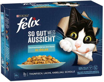 Billa Felix so gut wie es aussieht fisch 12er Angebot