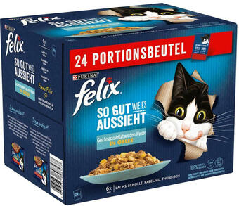 Billa Felix so gut wie es aussieht fisch 24er Angebot
