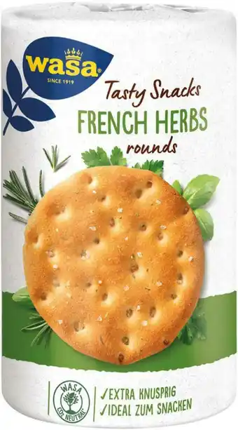 Billa Wasa delicate rounds french herbs Angebot