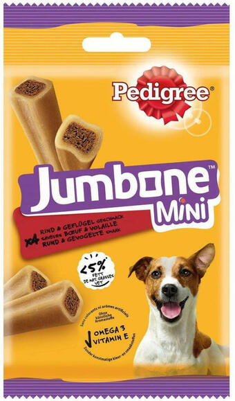 Billa Pedigree jumbone rind & geflügel mini Angebot