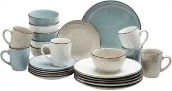 Mömax Kombiservice kelly aus steinzeug, 24-teilig Angebot