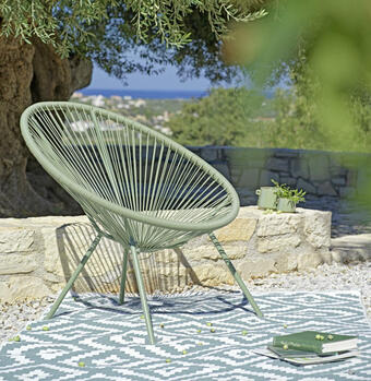 Mömax Gartenstuhl in orange Angebot