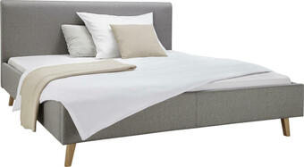 Mömax Polsterbett in taupe ca. 180x200cm Angebot