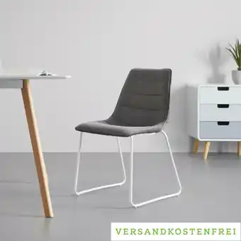 Mömax Stuhl 'mira', dunkelgrau Angebot