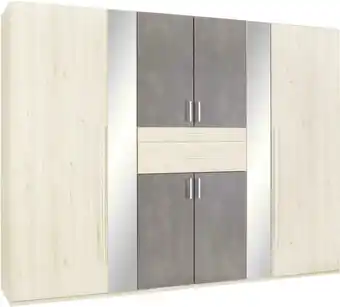 Mömax Drehtürenschrank in eichefarben Angebot
