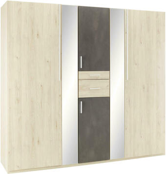 Mömax Drehtürenschrank in eichefarben Angebot