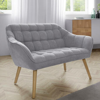 Mömax Sofa 'monique', hellgrau Angebot