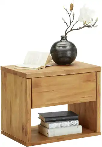 Mömax Nachtkästchen in buchefarben aus massiv holz Angebot