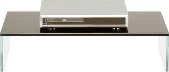 Mömax Tv-aufsatz in schwarz aus glas Angebot