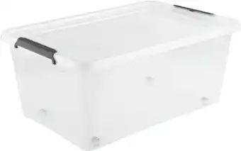 Mömax Box mit deckel bruno aus kunststoff ca. 40l Angebot
