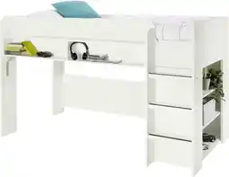 Mömax Hochbett in weiß ca. 90x200cm Angebot