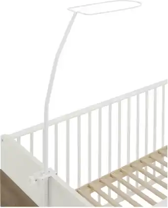 Mömax Himmelbettgestell aus metall in weiß ca.150cm Angebot
