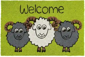 Mömax Fußmatte welcome sheep in multicolor ca. 40x60cm Angebot