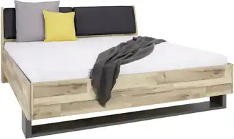 Mömax Bett in eichefarben ca. 180x200cm Angebot