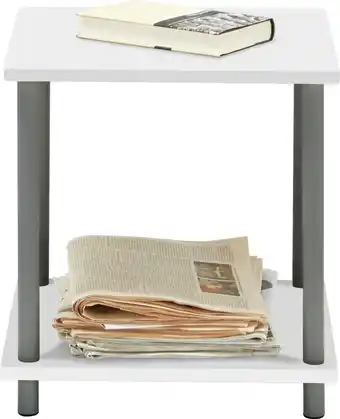 Mömax Beistelltisch in weiß/grau Angebot