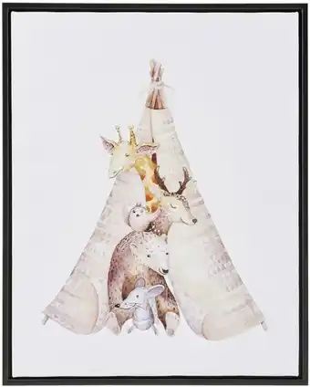 Mömax Bild tipi multicolor ca. 40x50x2,5 cm Angebot