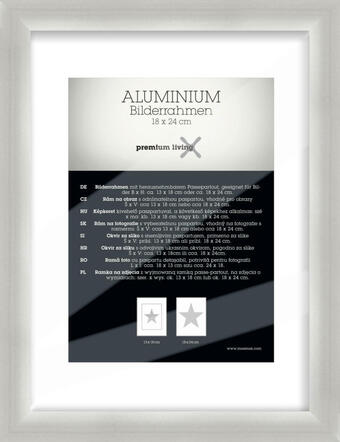 Mömax Bilderrahmen platinum ca. 21x27cm Angebot