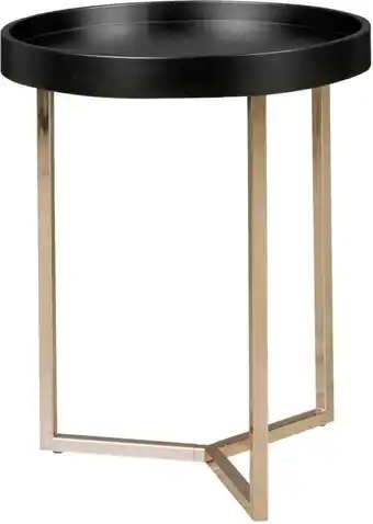 Mömax Beistelltisch 'wl5.238' ø ca. 40 cm, schwarz Angebot