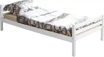 Mömax Bett 'nadine', aus kiefer, weiß Angebot